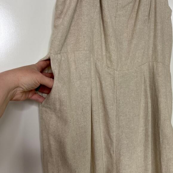 Old Navy Cream Jumpsuit - Picture 3 of 9